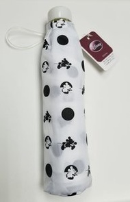 Disney - (白色米奇) 日本Disney 公仔圖案縮骨遮