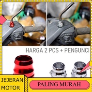 Monel Tutup Baut Spion Dbs Variasi Penutup Baud Mur Spion As Roda Universal Variasi Motor Mobil Set 2 Pcs Jejeran Motor