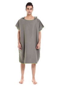 Microfiber Hooded Towel Men Women for Swim Beach Travel Quick Dry Changing Robe Cape Bath Towel Bath