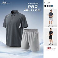 [SVIP X 5S] Healthy 5S FASHION Pro-ACTIVE Men's Polo Sportswear 01-MBPL26035-QST26030