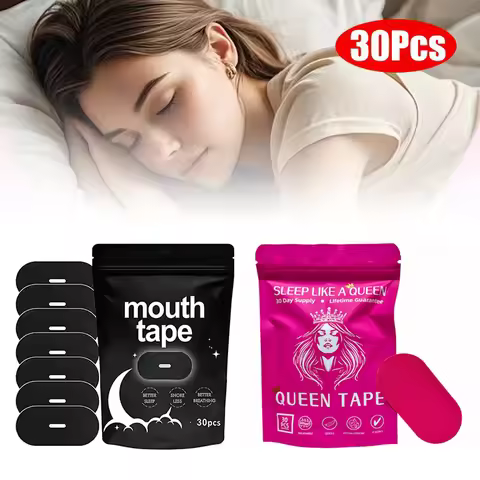 30Pcs Anti Snoring Sleep Strips Adhesive Tape Breathable Mouth Tape Sleep Accessories For Improving 