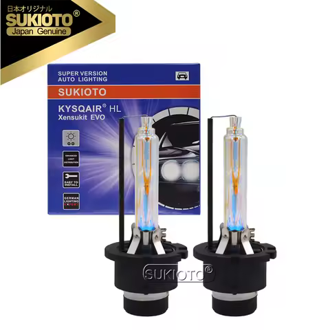 2PCS SUKIOTO JAPAN 35W D4S HID XENON BULB 55W D2S XENON HID LIGHT BULB SUPER VISION D2R XENON LIGHT 