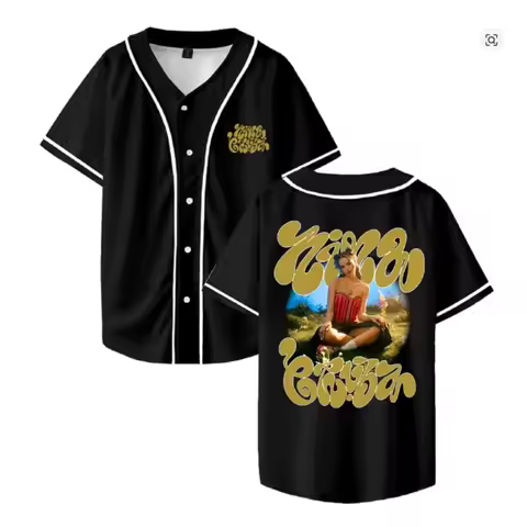 Nina Chuba Arena Tour 2025 Baseball T-shirt Men's Womens Baseball Uniform Summer Casual Short Sleeve