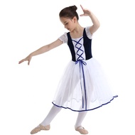 Fashion Velvet Dance Costume Kids Girls Skating Ballet Gymnastics Leotard Dress Dancewear Dress