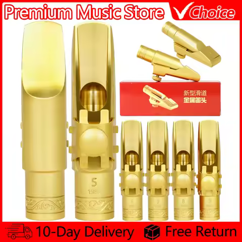 Premium Saxophone Mouthpiece Alto Soprano Tenor Sax Metal Brass Mouth Pieces Saxophone Parts Woodwin