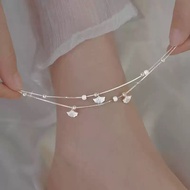 Anklet Women's Light Luxury Niche High-End Girlfriend Birthday Gift for Girlfriend