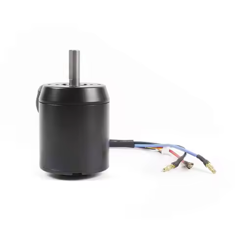 6384 Brushless Motor Outrunner Brushless Motor Controller for E Bike E Skateboard Scooter w/ Hall Se