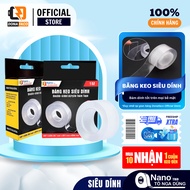 Nano Super Adhesive Tape 1M / 3M Transparent double-sided tape sticks well to all different surfaces