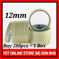 Yst Online Store Opp Stationery Tape 12mm Cellophane Salotape  Cellotape 胶纸