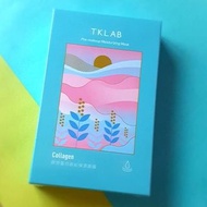 TKLAB 雪藻淨白細緻毛孔生物纖維面膜 膠原蛋白妝前保濕面膜 VEP多肽抗皺面膜 五片一盒 台灣代購