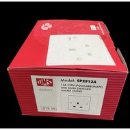 UMS 13A SWITCH SOCKET OUTLET / WALL SOCKET SWITCHES SIRIM APPROVED