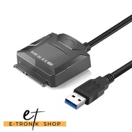 ETRONIK E-yield USB 3.0 to SATA Adapter Cable for 3.5 2.5 Inch HDD SSD 40cm - ZD0004
