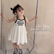 HoenyKids Pambata Dresses Pambabae Dress Pambata Suspender Skirt Pambata Purong Cotton Cartoon Print