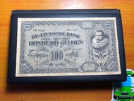 Uang Kuno 100 G Coen Th 1927 aXF ORIGINAL