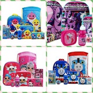 My Little Pony，Baby Shark， L.O.L Surprise，Thomas & Friends 兒童禮物套裝 (兒童背囊，索性繩袋，兒童水樽，食物盒，食物袋，筆袋，文具套裝，散銀