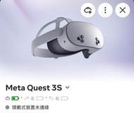 Meta Quest 3S VR 頭戴式裝置 128gb