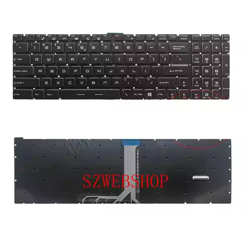 New MSI GS75 GE75 GP75 GE65 Raider 9SE 8RE MS-17E1 MS-17E2 Keyboard Per-Key RGB Backlight