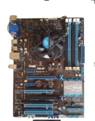 เมนบอร์ดพร้อม Core i5-i3-G2020+Mainboard ASUS P8B75-V -P8Q77- (LGA1155) DDR3 Memory Max. 32GB มี VGA