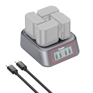 [KingMa] LP-E6 / LP-E6NH / LP-E6P 4-Slot Ultra Fast Charger for Canon Camera Battery LPE6 / LPE6NH /