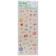 日本直送 - 日本製 Chiikawa 貼紙 (Green) 透明 貼紙 獎厲 貼紙 平行進口