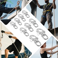 4/3/2 Pcs 316 Stainless Steel Snap Swivel Shackle 360 Degree Rotation Swivel Eye Snap Shackle Quick 