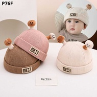 Baby Hat 618 Months Docker Hat Model Cute Antenna | UNISEX Korean Style Baby Hat | Premium Baby Dock