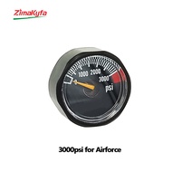 High Pressure HPA M8*1 Threads Mini Micro Pressure Gauges Manometre Manometer 30 or 40 MPA Cricket 6