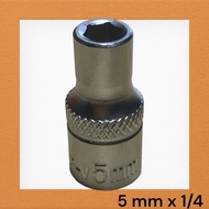 Lakoni atau Jetjo Mata sok 5 mm square 1/4 inch 6 point