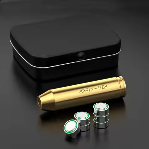 Red Laser Bore Sighter Hunting Training Lasers Calibrator for 9MM/.223/.308/222/.40/.45/223/5.45x39 