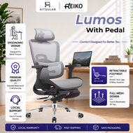 Reiko Lumos Full Mesh Ergonomic Chair Kerusi Gaming Chair Office Chair Computer Chair 椅子人体工学椅电竞椅 - 5