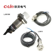 2pcs New Original C-Lin Proximity Switch LJM18M-10A1 10A2 10D1 10D2 10P1 10P2 10N1 10N2 LJM18-5A1 5A