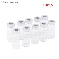 BDVS 10 Pa 5/10/20ml Sealed Sample Vials Transparent Glass Vials With Self Healing Injection Port BD