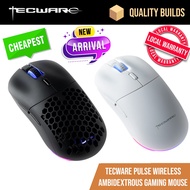 Tecware Pulse Elite Wireless Honeycomb RGB Gaming Mouse Ambidextrous Gaming Office Pixart Sensor