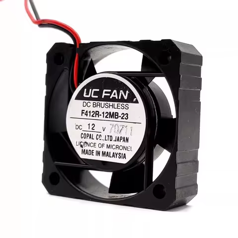 Original UC FAN 4012 F412R-12MB-19 F412R-12MB-23 DC12V 4cm 4012 CPU Power Supply Inverter Cooling Fa