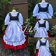 UZZO II Germany Belguim Denmark United Nations Costume Kid Ball Gown Built-in Petticoat