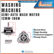 100%PURE COPPER KHIND/SHARP SEMI-AUTO WASH MOTOR 12MM-180W 12UF KHIND-82 /97(30-6961-05)/SHARP EST-1