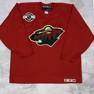 JERSEY NHL MINESOTA WILD CCM