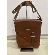 Kickers Leather Sling Bag