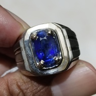 Batu Natural Royal Blue Sapphire Asli Safir Srilanka