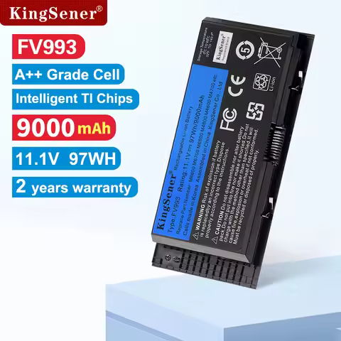 KingSener 11.1V 9000mAh FV993 Laptop Battery For DELL Precision M6600 M6700 M6800 M4800 M4600 M4700 