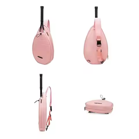 Tennis Accessories One Shoulder Tennis Bag Large Capacity Crossbody Badminton Bag Korean Style Beaut