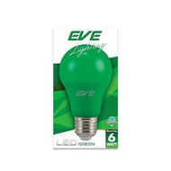 "ส่งทุกวัน"หลอดไฟ LED E27 EVE LIGHTING รุ่น A60 COLOR กำลัง 6 วัตต์ สีเขียว*ยิ่งซื้อยิ่งลด*