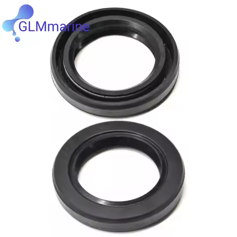 2Pcs Oil Seal 93101-20048-00 for Yamaha Outboard 8HP 9.9HP 15HP 20HP 25HP Engine 93102-20484 93103-2