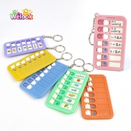 Children Growth Self-Discipline Punch Card Device Memo Book Time Management Table Mission Plan Punch Card Machine