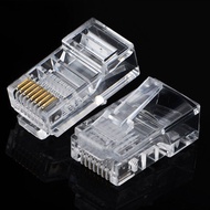 8P8C Crystal Head Super 5 Type Network Connector RJ45 8 Cores