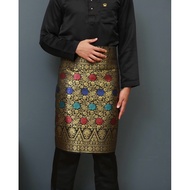 Songket Republik Sampin 3d Exclusive Samping Tabur Sam[ping Lelaki Samping Asli Samping Raya Sampin