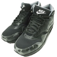 max耐吉Air Max 1 Mid FB (685192-001) US 5(28.5cm) 黑/冷灰/象牙色運動鞋