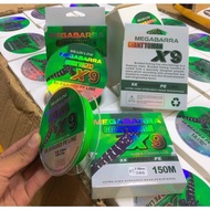 MEGABARRA PE Fishing Parachute Line (gianttoman) x9 150m, fishing line