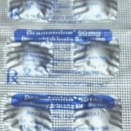 DRAMAMIN STRIP isi 10 Tablet / Mual Mabuk Perjalanan