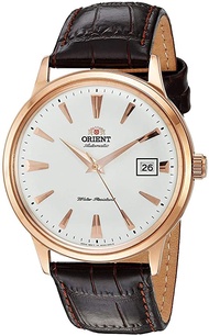 ORIENT 2nd Generation Bambino FAC00002W0 AUTOMATIC Power Reserve Stainless Steel Case Leather Strap Water Resistance GENT / MEN’S WATCH